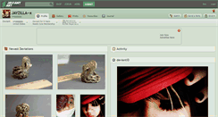Desktop Screenshot of jayzilla--x.deviantart.com