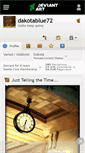 Mobile Screenshot of dakotablue72.deviantart.com