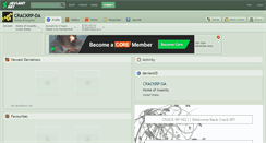 Desktop Screenshot of crackrp-da.deviantart.com