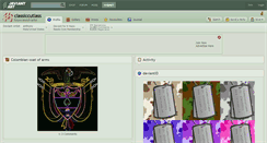Desktop Screenshot of classiccutlass.deviantart.com