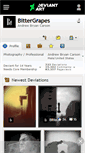 Mobile Screenshot of bittergrapes.deviantart.com