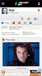 Mobile Screenshot of 9lub.deviantart.com