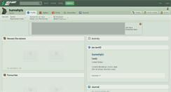 Desktop Screenshot of bunnehplz.deviantart.com