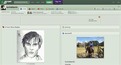Desktop Screenshot of luvindrawin.deviantart.com