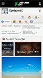 Mobile Screenshot of contraltox.deviantart.com
