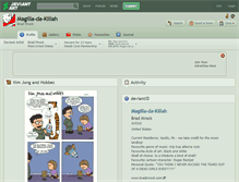 Tablet Screenshot of magilla-da-killah.deviantart.com
