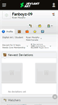 Mobile Screenshot of fanboyz-09.deviantart.com
