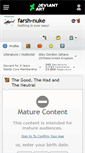 Mobile Screenshot of farsh-nuke.deviantart.com