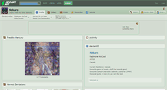Desktop Screenshot of nekuro.deviantart.com