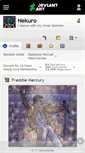Mobile Screenshot of nekuro.deviantart.com