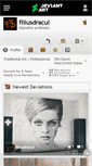Mobile Screenshot of filiusdracul.deviantart.com