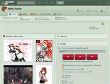 Tablet Screenshot of neko-poche.deviantart.com