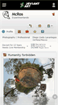 Mobile Screenshot of mcros.deviantart.com