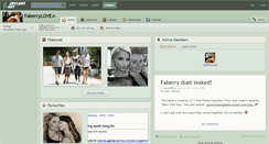 Desktop Screenshot of faberrylove.deviantart.com