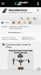 Mobile Screenshot of dracostarcloud.deviantart.com