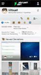 Mobile Screenshot of killsuall.deviantart.com
