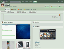 Tablet Screenshot of killsuall.deviantart.com