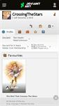 Mobile Screenshot of crossingthestars.deviantart.com