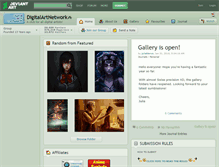 Tablet Screenshot of digitalartnetwork.deviantart.com