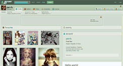 Desktop Screenshot of pan-fu.deviantart.com