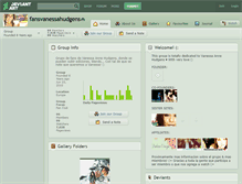 Tablet Screenshot of fansvanessahudgens.deviantart.com