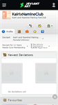 Mobile Screenshot of kairixnamineclub.deviantart.com