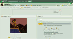 Desktop Screenshot of foxwar-897.deviantart.com