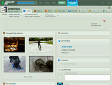 Tablet Screenshot of anarchaos.deviantart.com