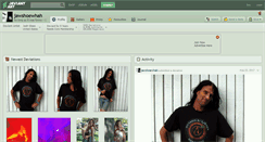 Desktop Screenshot of jawshoewhah.deviantart.com