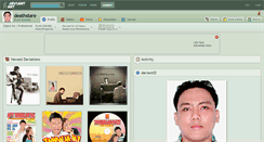 Desktop Screenshot of deathstare.deviantart.com