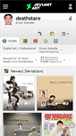 Mobile Screenshot of deathstare.deviantart.com