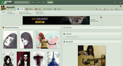 Desktop Screenshot of mymyns.deviantart.com