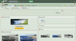 Desktop Screenshot of cazian.deviantart.com