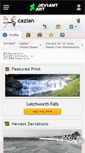 Mobile Screenshot of cazian.deviantart.com