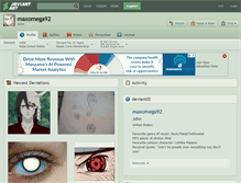 Tablet Screenshot of maxomega92.deviantart.com