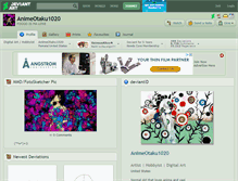 Tablet Screenshot of animeotaku1020.deviantart.com