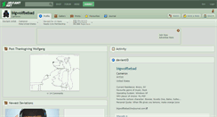 Desktop Screenshot of bigwolfbebad.deviantart.com