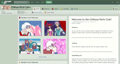 Desktop Screenshot of chibiusa-perle-club.deviantart.com