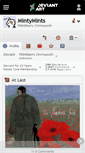 Mobile Screenshot of mintymints.deviantart.com