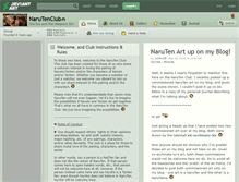 Tablet Screenshot of narutenclub.deviantart.com