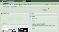 Desktop Screenshot of edible-pencil.deviantart.com
