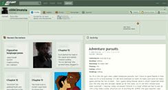 Desktop Screenshot of c00ki3monsta.deviantart.com