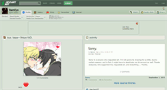 Desktop Screenshot of itamiyo.deviantart.com