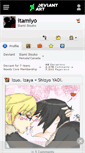 Mobile Screenshot of itamiyo.deviantart.com