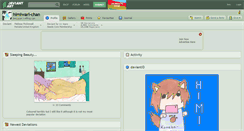 Desktop Screenshot of himiwari-chan.deviantart.com