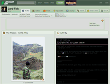Tablet Screenshot of lord-fish.deviantart.com