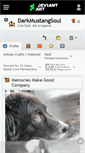 Mobile Screenshot of darkmustangsoul.deviantart.com