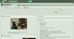 Desktop Screenshot of kyo-cat-san.deviantart.com