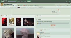 Desktop Screenshot of giedriusonline.deviantart.com