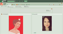 Desktop Screenshot of mysh.deviantart.com